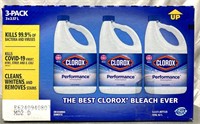 Clorox Performance Disinfecting Bleach 3 Pack