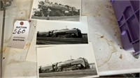 Black And White Photos Of Historical Trains