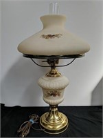26-in vintage hurricane lamp
