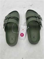 NEW Shade & Shore Sage Green Women's 5 Sandals