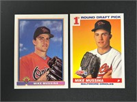 1990 Mike Mussina Rookie Cards