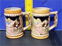 2 Vintage Stein