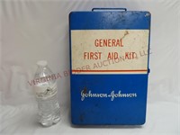 Vintage Johnson & Johnson General First Aid Kit