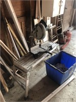 Miter saw and step stand