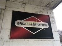 Briggs & Stratton Tin Sign - ~30 x 18