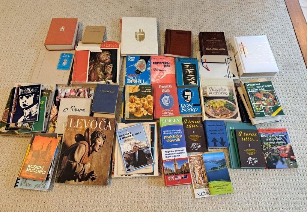 Large Slovakia book lot