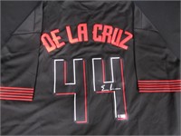 ELLY DE LA CRUZ SIGNED BASEBALL JERSEY WITH COA