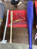 Cardinals car window flag, small Louisville