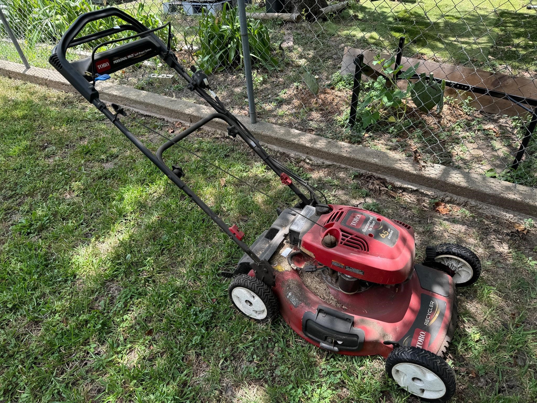 TORO 6.5 HP PUSH MOWER