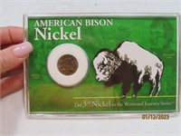 American Bison Collectible cased Nickel Set