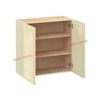 P.S. Omaha Unfinished Wall Cabinet, 30x30x12in