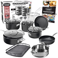 Granitestone Original Stackmaster 15 Piece Nonstic