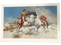 "Big Medicine" FRANK MCCARTHY Lithograph