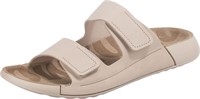 ECCO Womens Slide Sandal, Limestone, 10-10.5 US