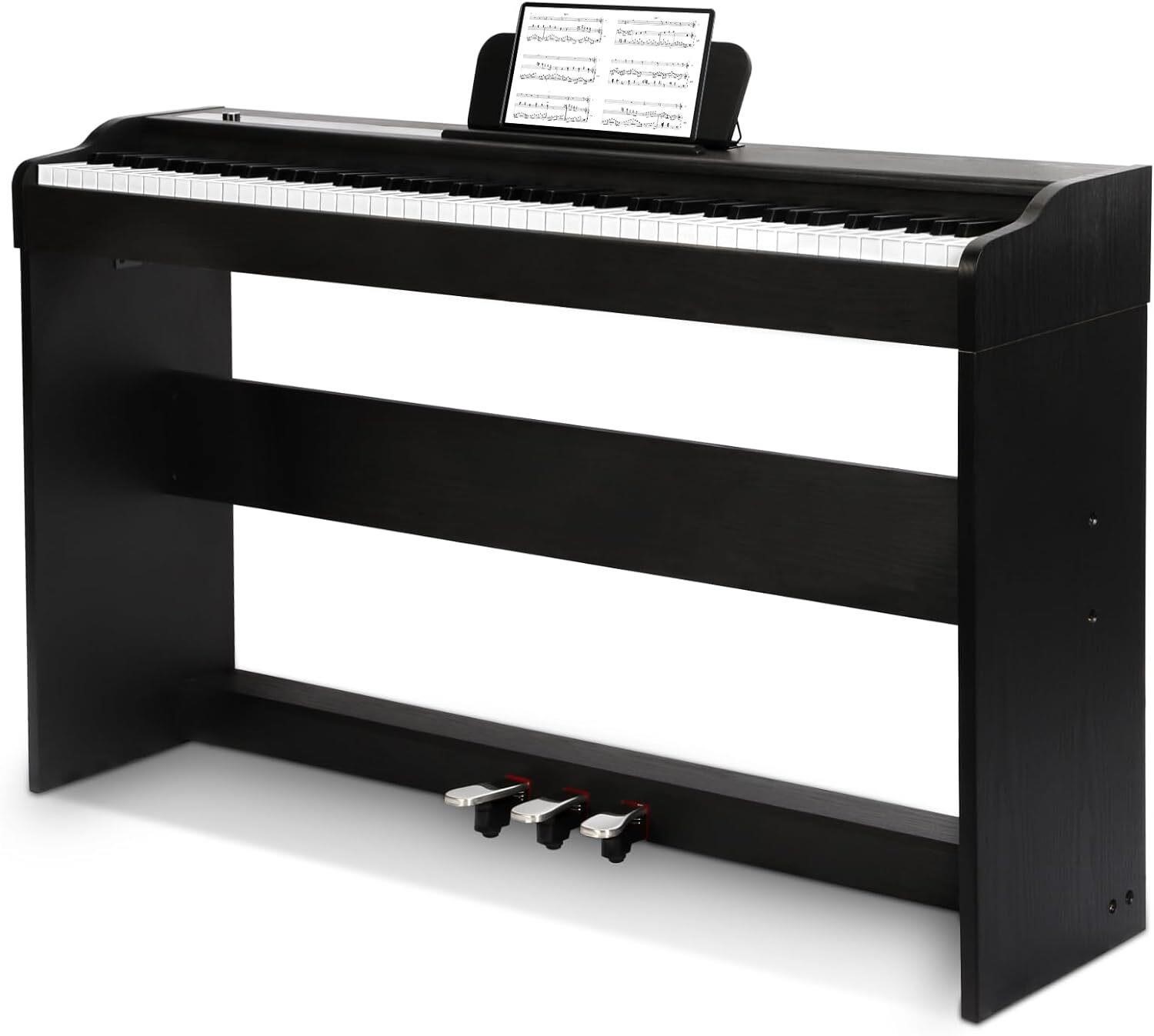 $242  88 Key Full Size Weighted Digital Piano Keyb