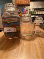 Art sand in jar