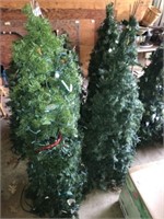 (2) 48" Porch / Yard Lighted Trees