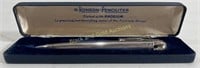 Vintage Ronson Penciliter Rhodium Plated With Box