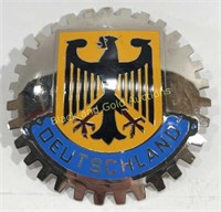 New Deutschland Germany Car Grille Plate