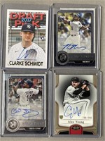 Autographed Baseball Cards