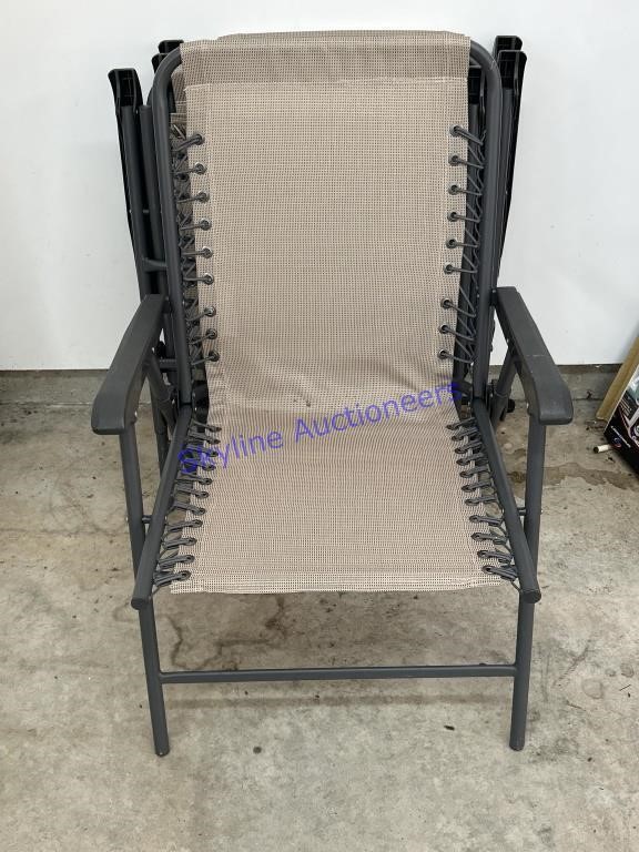 Outdoor Folding Chairs 4 Count