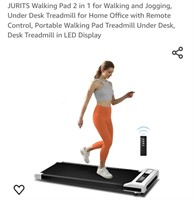 Under Desk Treadmill in LED Display w/ Remote,