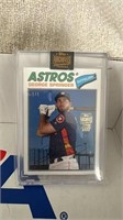 George Springer 2023 Topps Archives Signature Seri