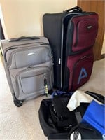 Suitcase, Carry On Luggage 360 Wheels Samsonite