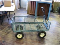 Heavy Duty Steel Garden Cart-Wagon