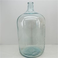 Antique 5 Gallon Clear Glass Jug or Bank