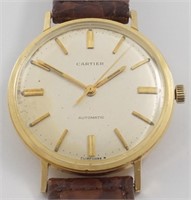 Cartier, ref 252, automatic, in 18K gold