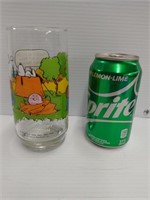 McDonald's Camp Snoopy Collection glass cup