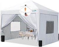 Quictent Privacy 10x10 Pop up Canopy Tent with Si
