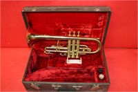 Holton Collegiate Cornet in case