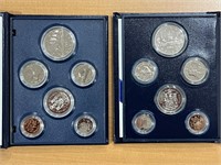 Cdn Specimen Coin Set (1984,1987)