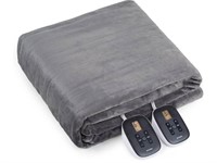 WOOMER HEATED BLANKET KING SIZE WITH DUAL CONTROL