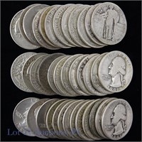 Silver U.S. Quarters (37)