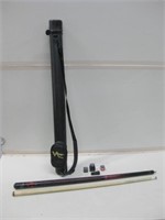 Viper Q Vault Pool Cue In Case W/ Accessories