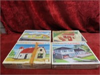 Bachmann O27 scale plasticville USA buildings.