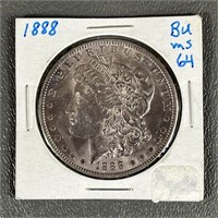 1888 Morgan Silver Dollar (90% Silver Dollar)