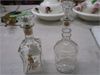 PAIR OF DECANTERS