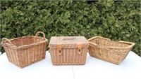 Wicker Open & Picnic Baskets