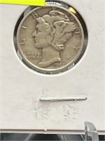 Mercury Head 90% Silver Dime 1941-S