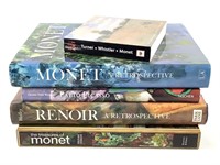 5 Illustrated Artist Monographs+ Monet, Renoir +