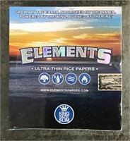 Elements Ultra Thin Rice Papers - sealed box