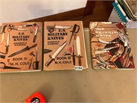 3- military and skinning knife books