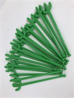 Vintage Plastic Cactus Swizzle Sticks