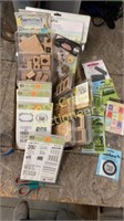 12 Stampin Up sets, 5 new, other brand sets and