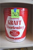 Kraft Shortening can