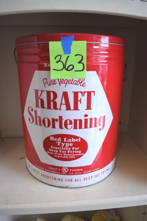 Kraft Shortening can